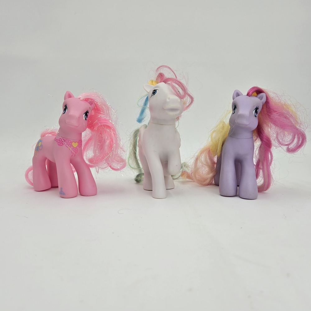 3 My Little Pony Lot MLP STARSHINE‎ TRIPLE TREAT PINKIE PIE 2007 **READ**